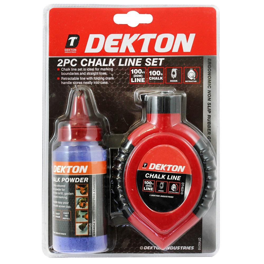 Dekton 2pc Chalk Line Set | High Visibility and Long Line Capacity - Image 2