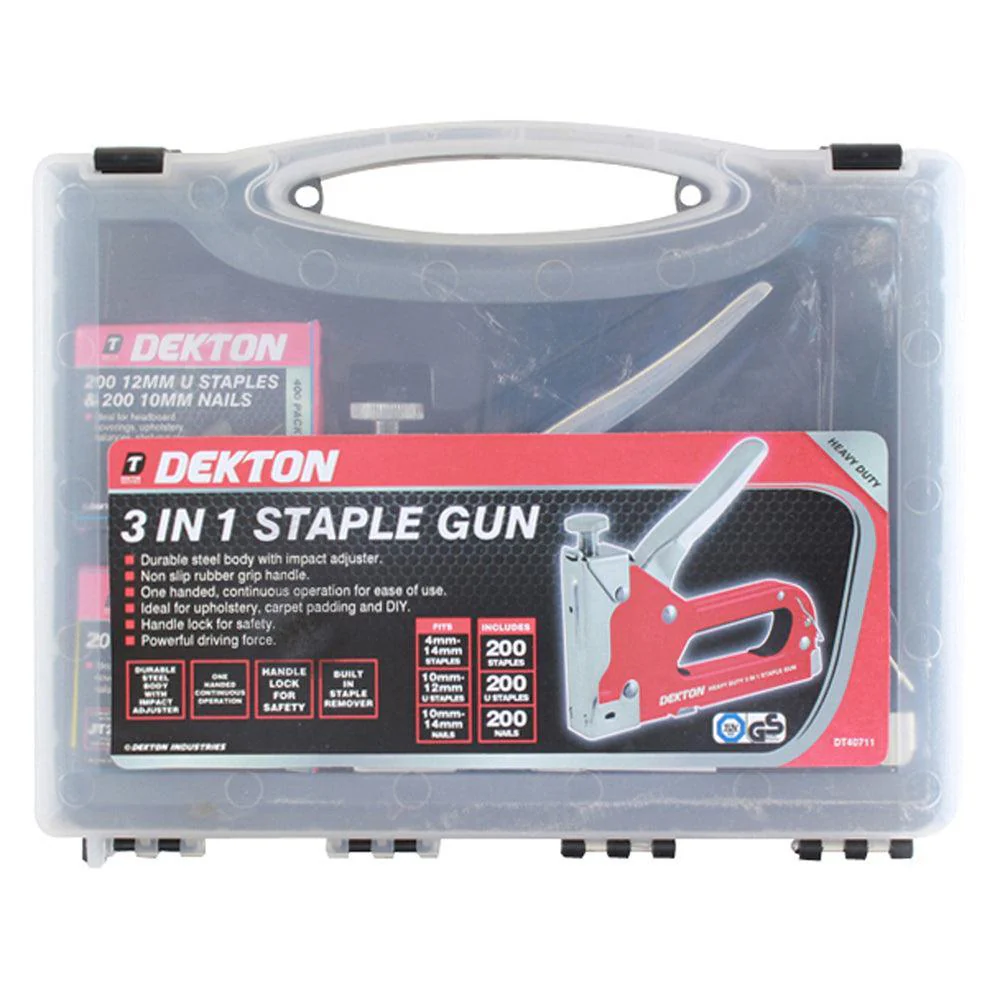 Dekton 3-In-1 Staple Gun | With Staples - Image 2