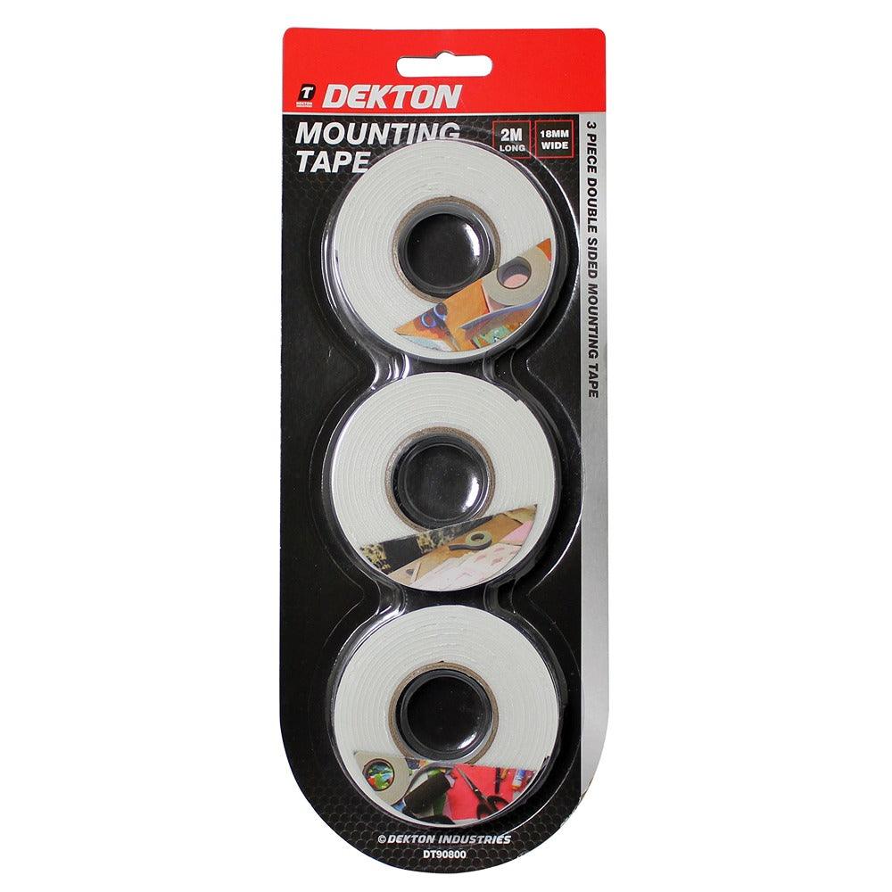 Dekton 3pc 2Mx18mm Mounting Tape | High-Quality Adhesive Solution - Image 2