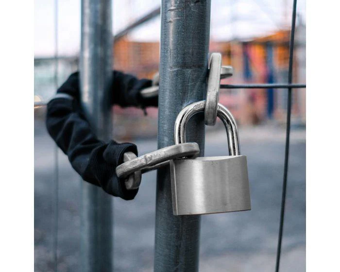 Dekton 40mm Satin Padlock With 3 Security Keys - Image 5