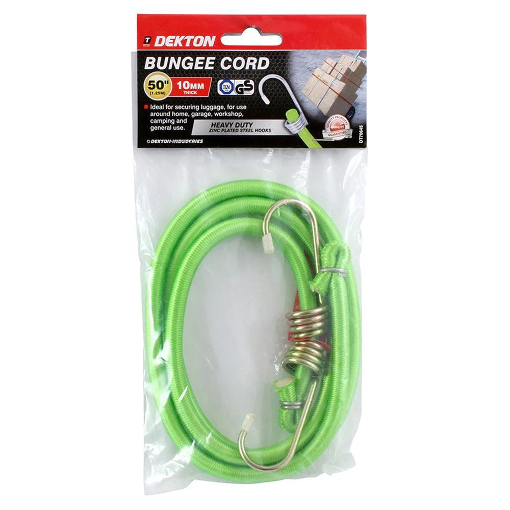 Dekton Heavy Duty Bungee Cord | 50in x 10 mm - Image 2