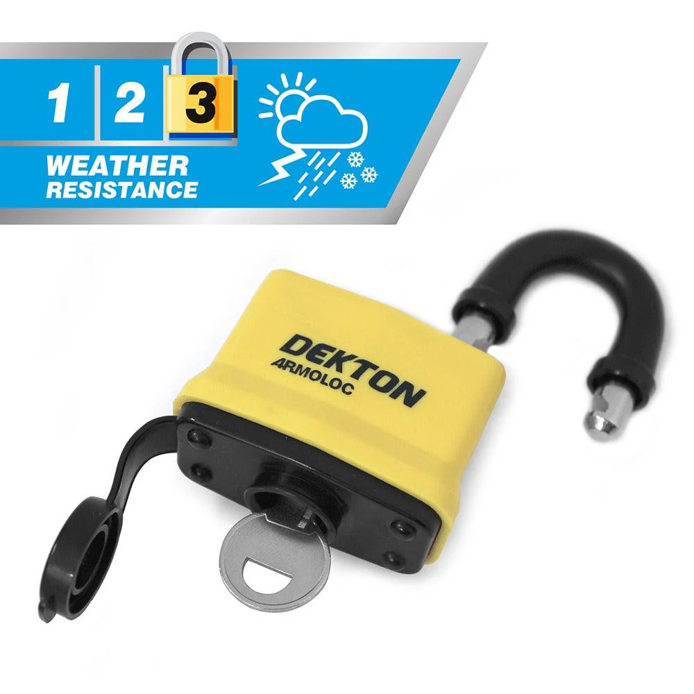 Dekton 50mm WeatherResist Padlock | High-Quality, Durable Construction - Image 5