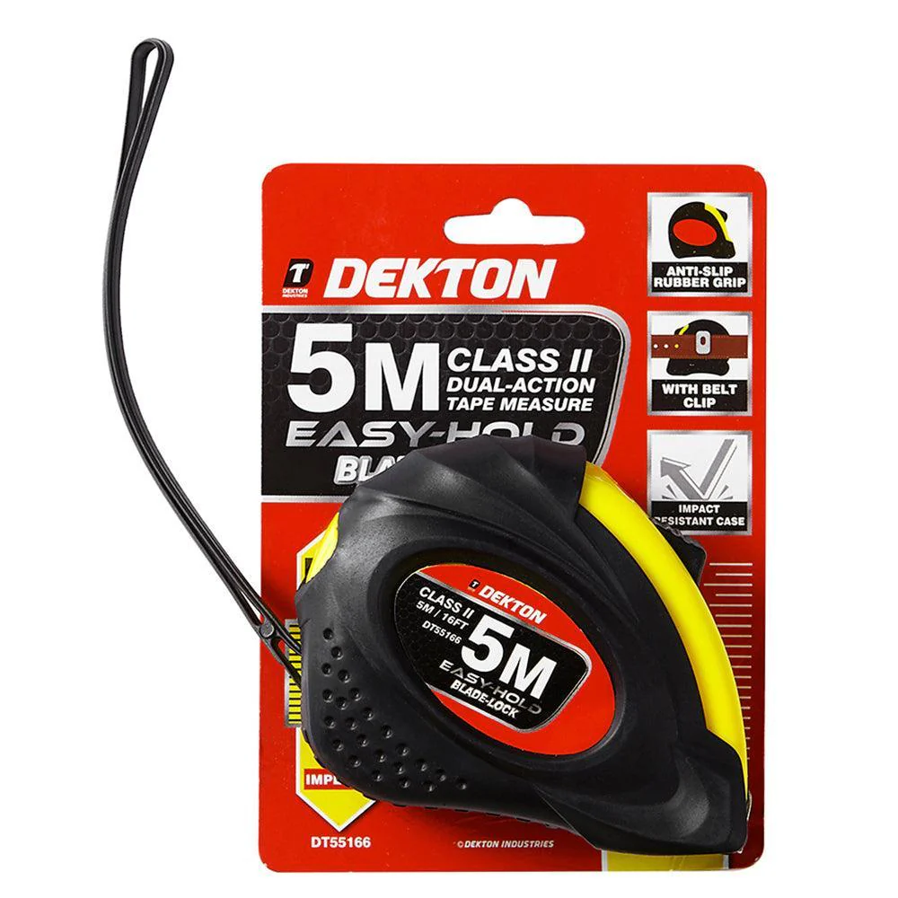 Dekton Easy Hold Tape Measure | 5 m x 19 mm - Image 3