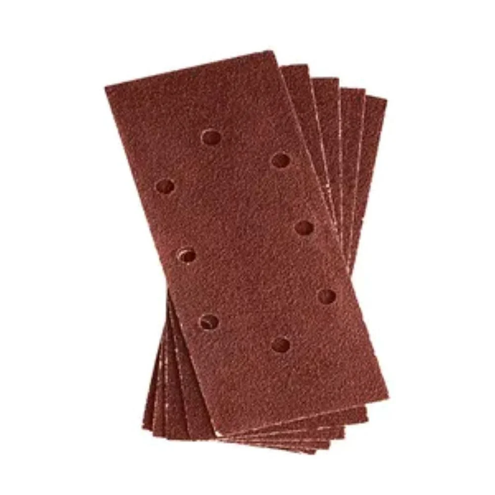 Dekton 5pc Precision Sanding Sheets | 80 Grit | Versatile Use on Wood, Metal, and Plastic