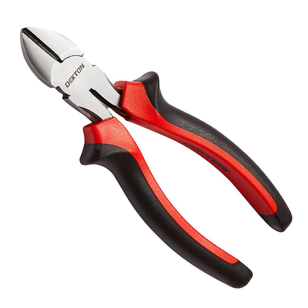 Dekton 6in Diagonal Pliers | Heat Treated | Anti-Slip Handles