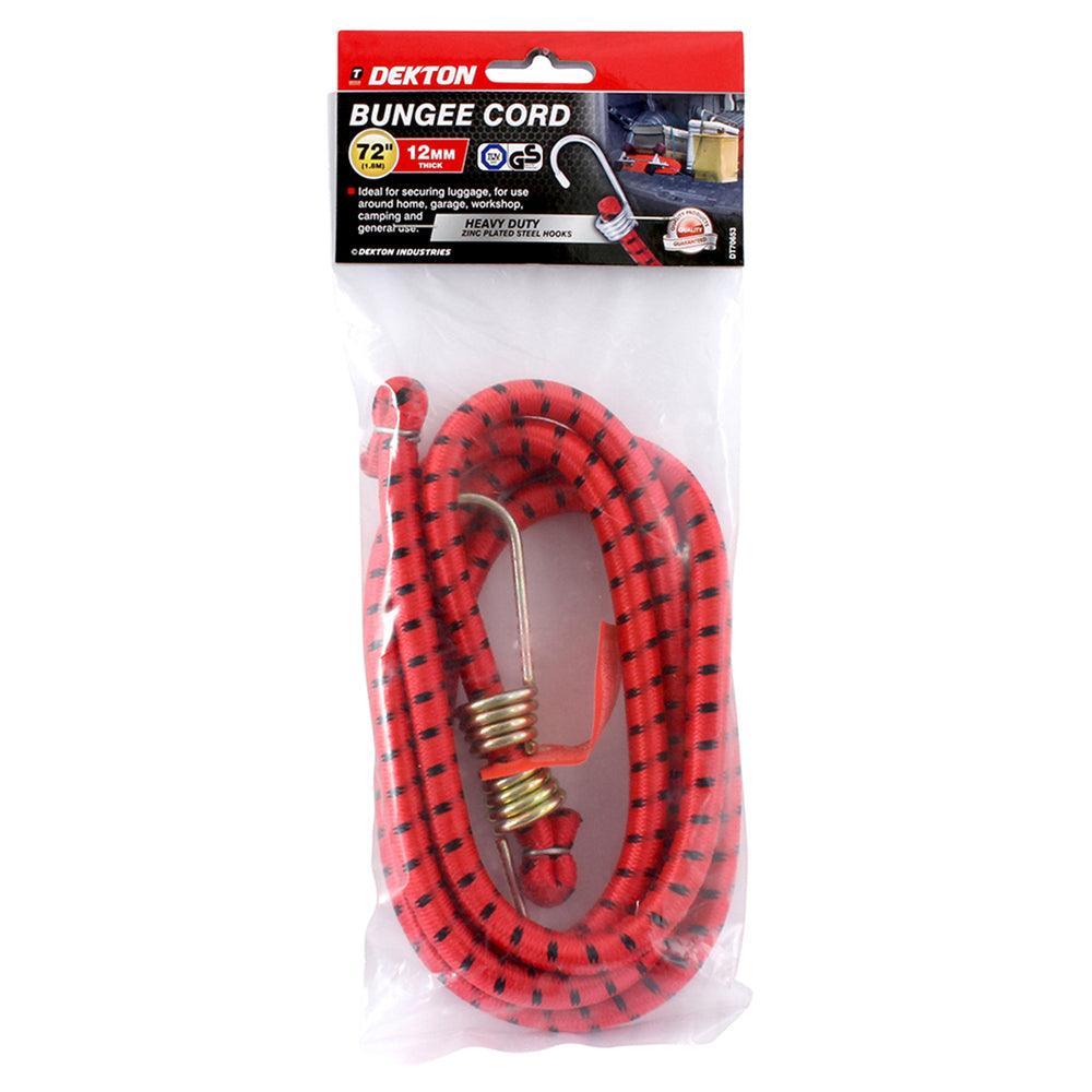 Dekton Heavy Duty Bungee Cord | 72in x 12 mm - Image 2