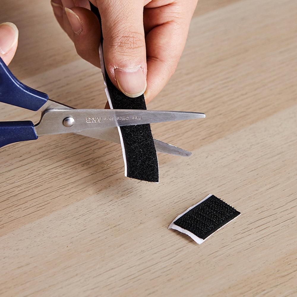 Dekton Black 20 mm x 1 m Hook & Loop | 100% Nylon With Backing Glue - Image 3
