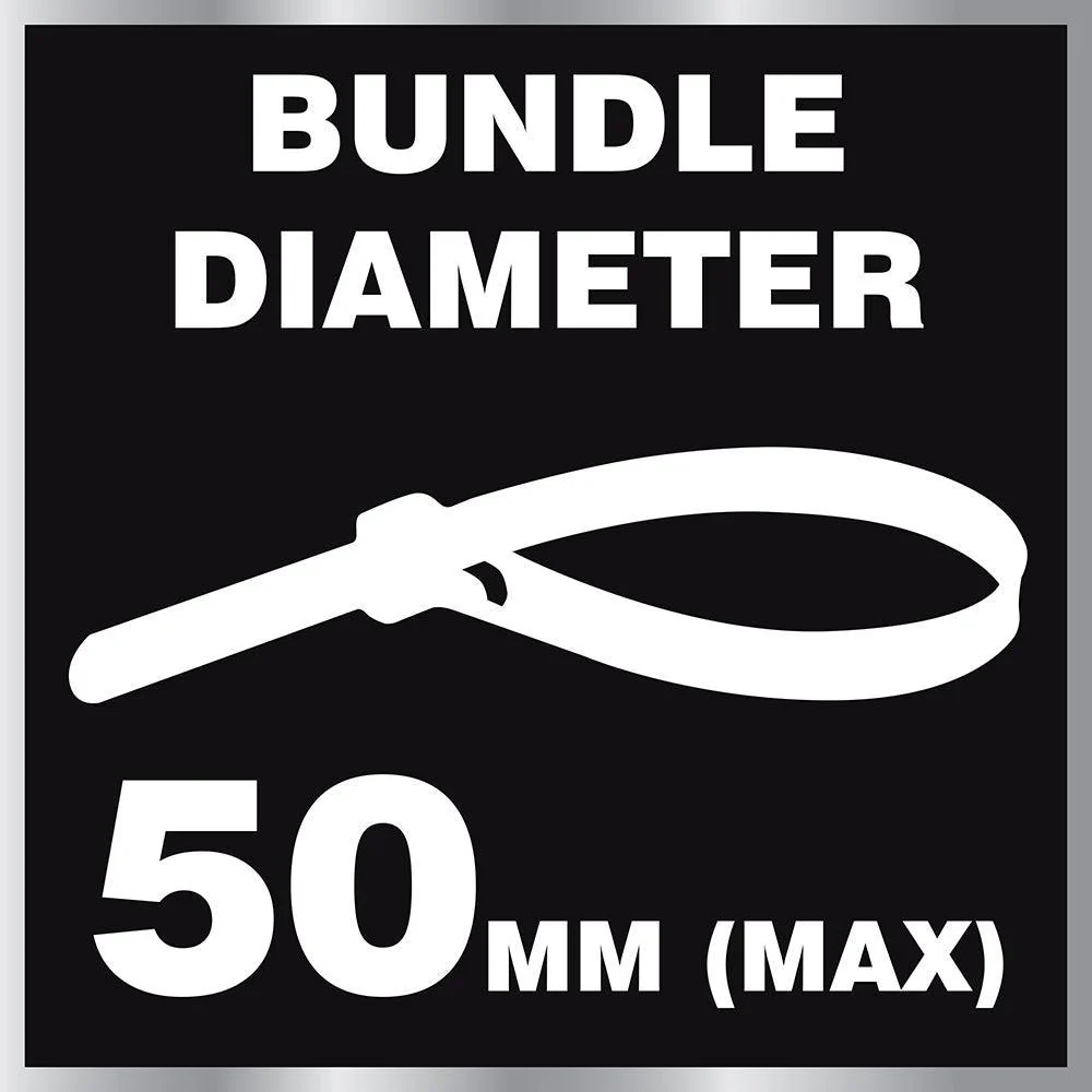 Dekton Black Cable Ties 4.8mm x 200mm | Pack of 60 - Image 8