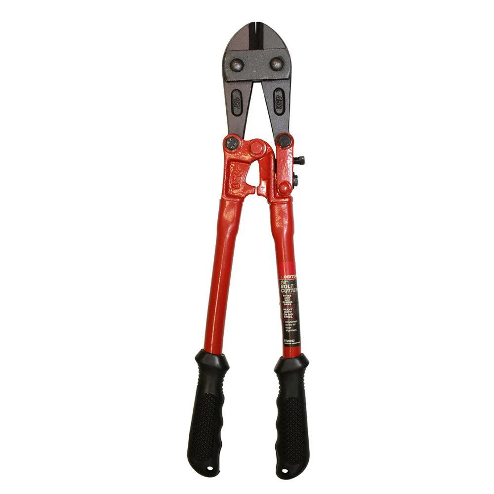Dekton Bolt Cutter 18in | Heavy-duty CR-MO Steel | Anti-slip Rubber Grips