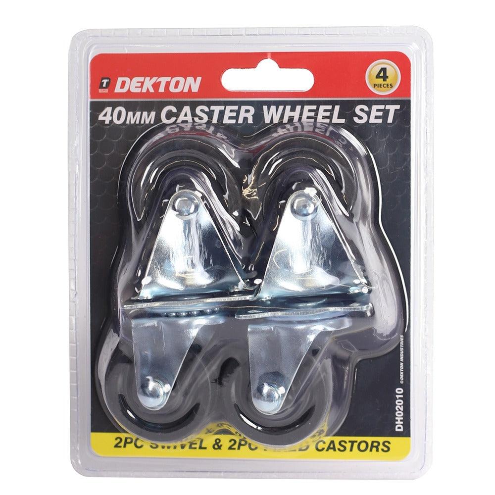 Dekton Caster Wheel Set | 40mm | Pack of 4 - Image 2