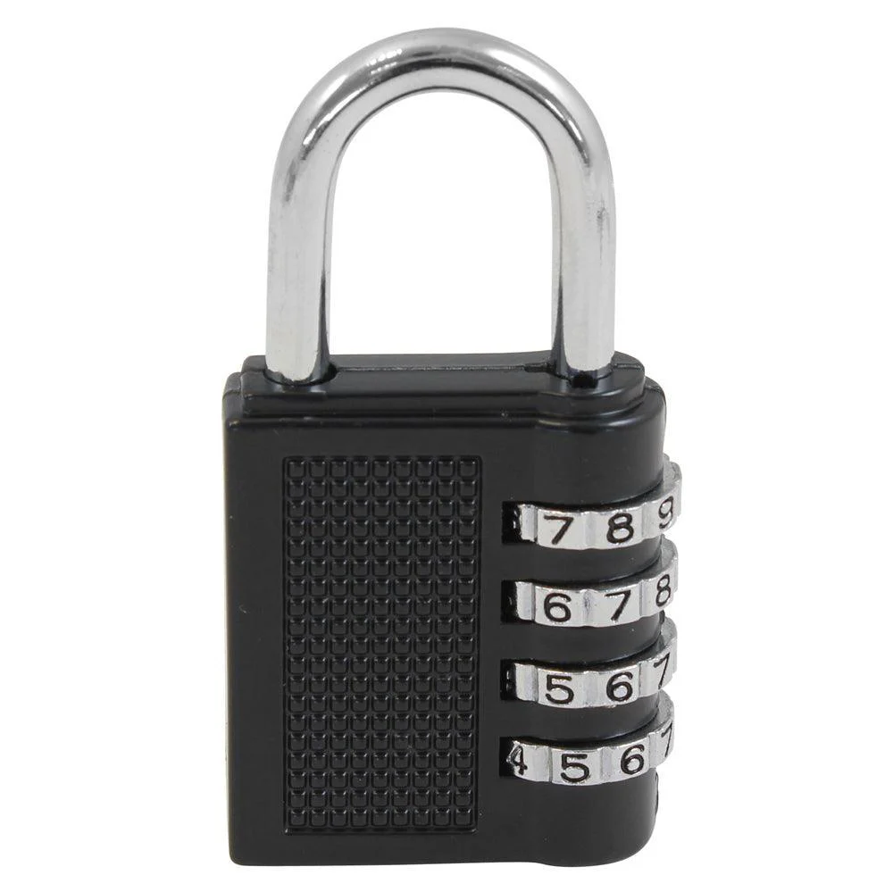 Dekton Combination Padlock | 4 Numbers | 80 mm