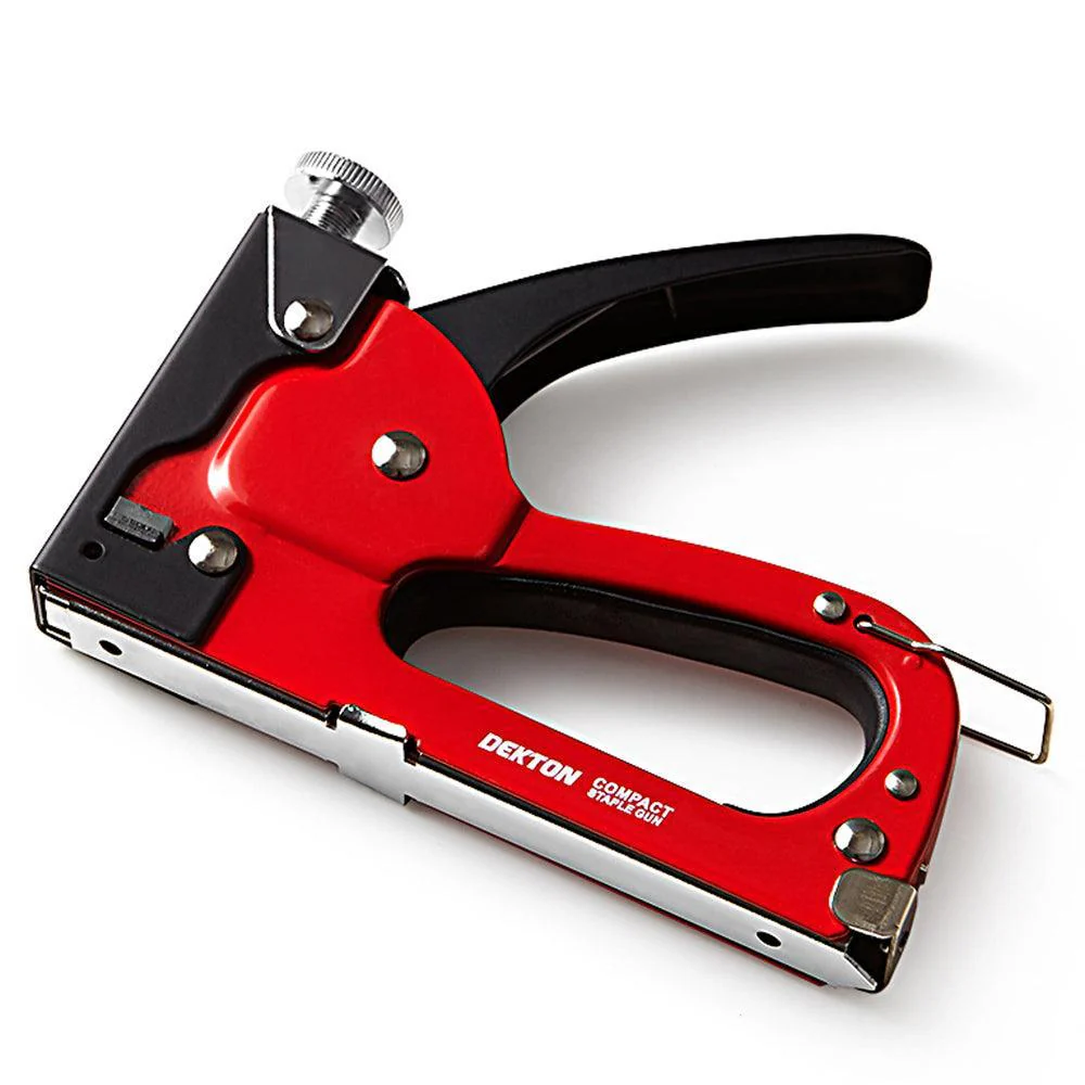 Dekton Compact Staple Gun | 4 mm-8 mm | Arrow Style JT21 | 100 Staples