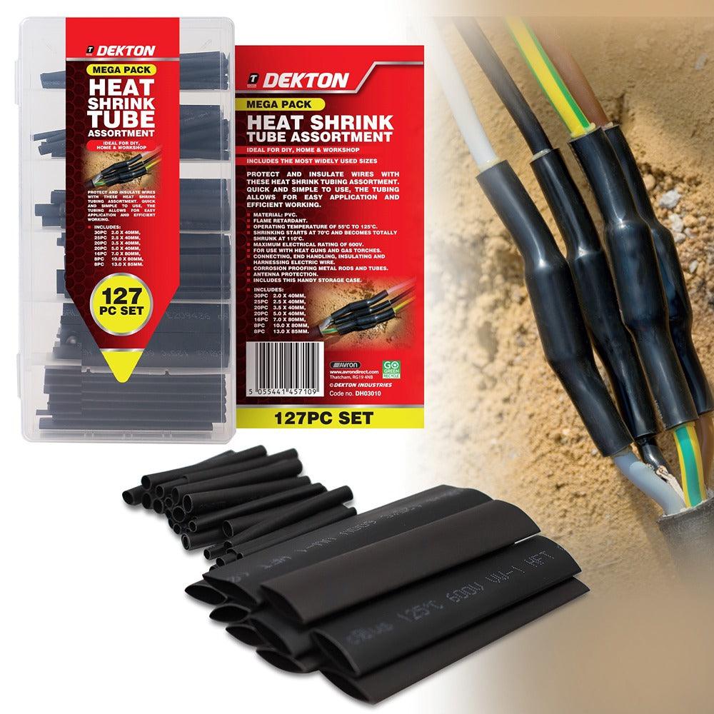 Dekton Comprehensive Heat Shrink Tube Set | 127 Piece - Image 3