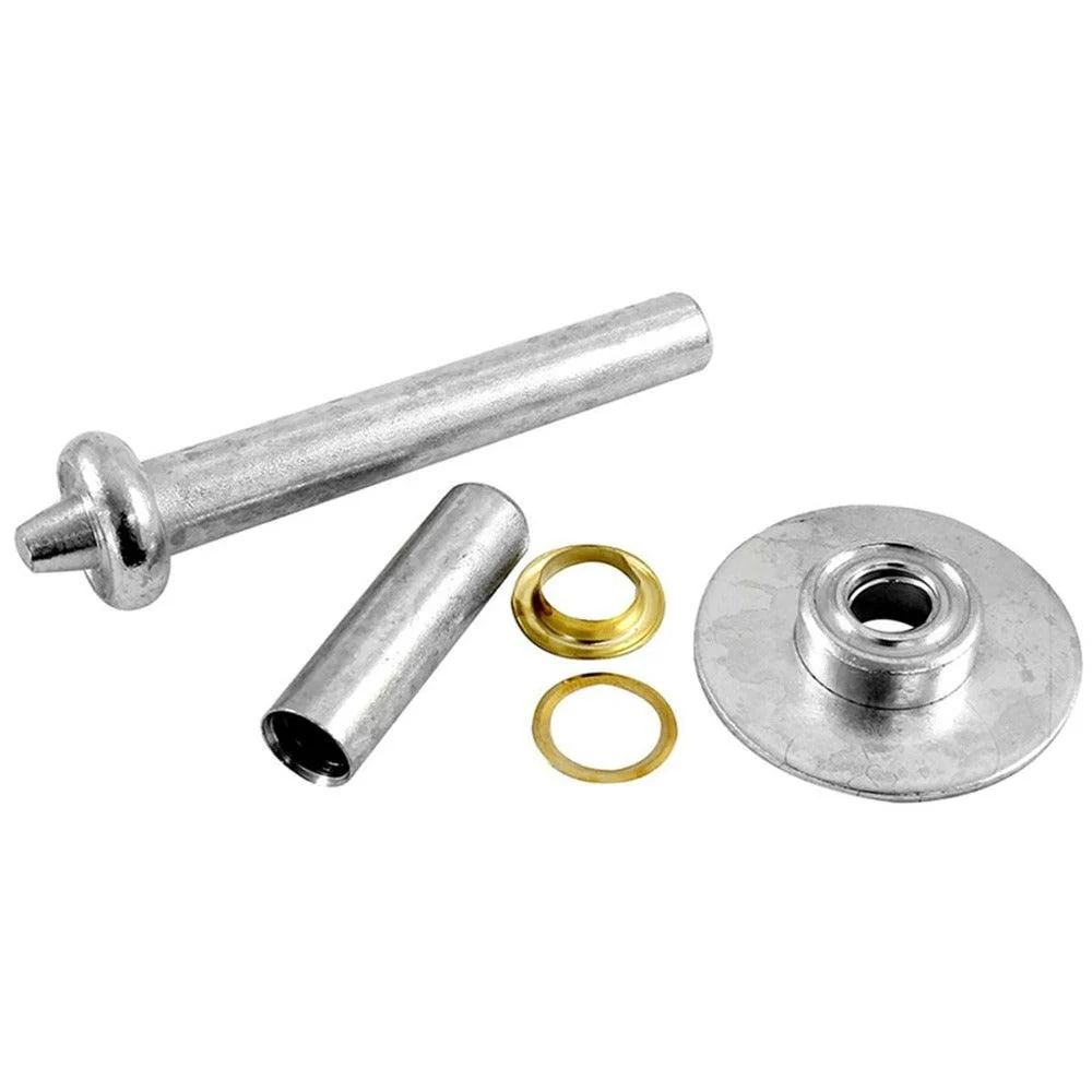 Dekton Comprehensive Tarpaulin Repair Kit | 63-Piece, Zinc and Brass Components - Image 2