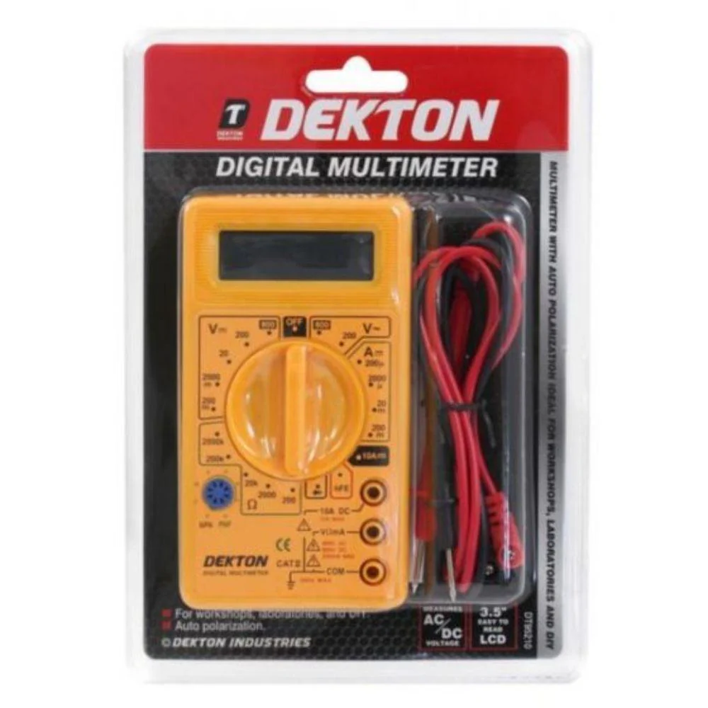 Dekton Digital Multimeter