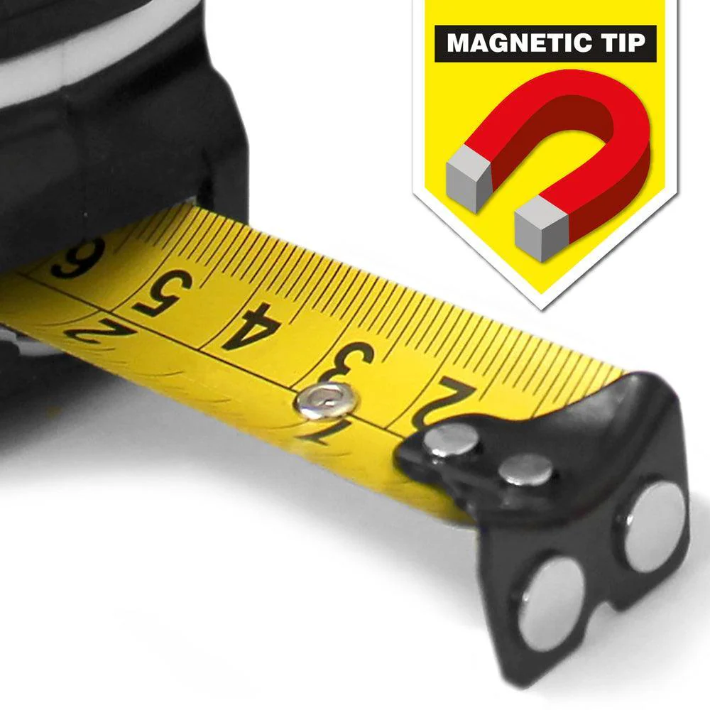 Dekton Fatboy Magnet Tape Measure | 10 m x 25 mm - Image 3