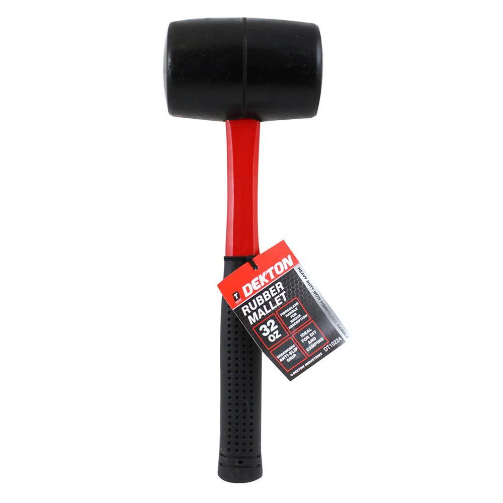 Dekton Fibreglass Rubber Mallet | 32 Oz - Image 2