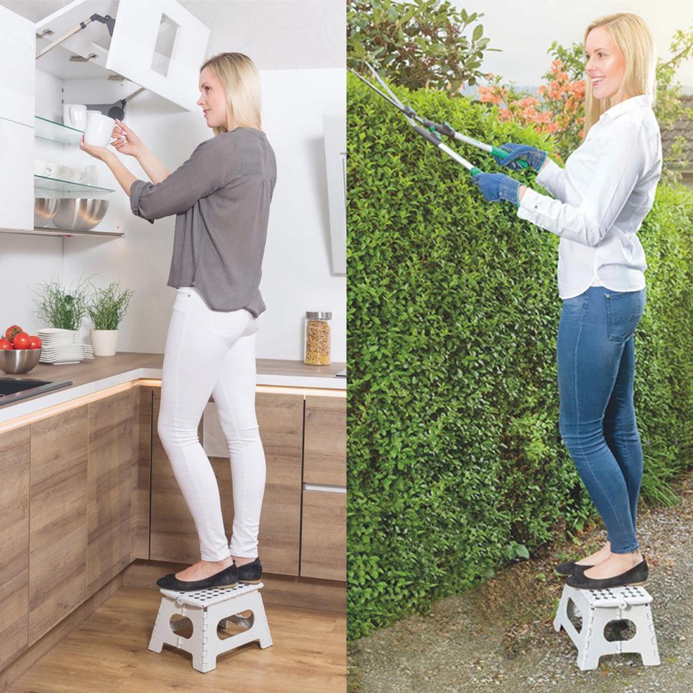 Dekton Folding Step Stool | Space Saving | Foldable - Image 4