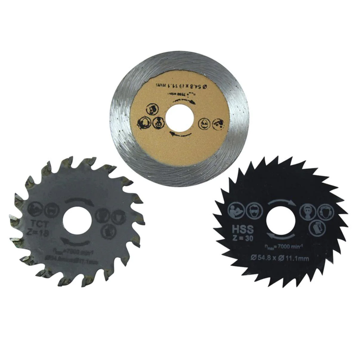 Dekton | HSS Mini Saw Blades Mini Blades 3 Piece DT80502 - Image 2