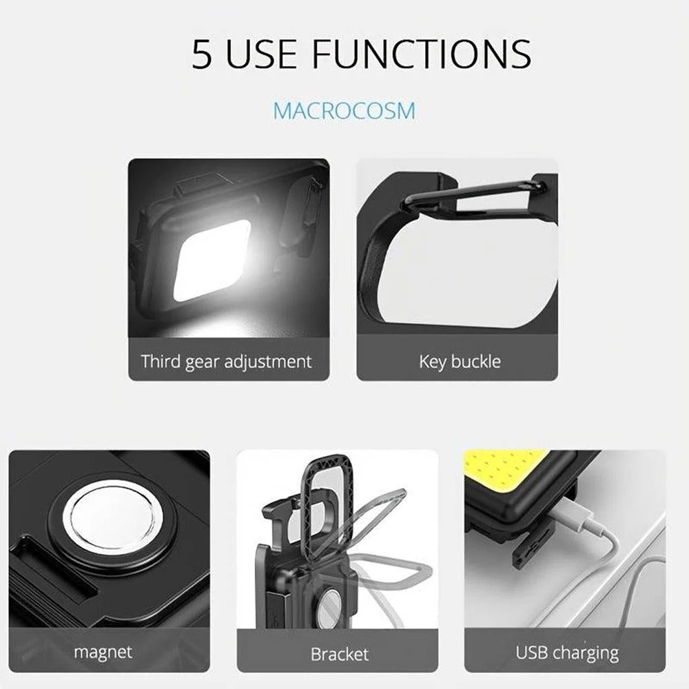 Dekton Keychain Cob Light | 500 Lumen - Image 5