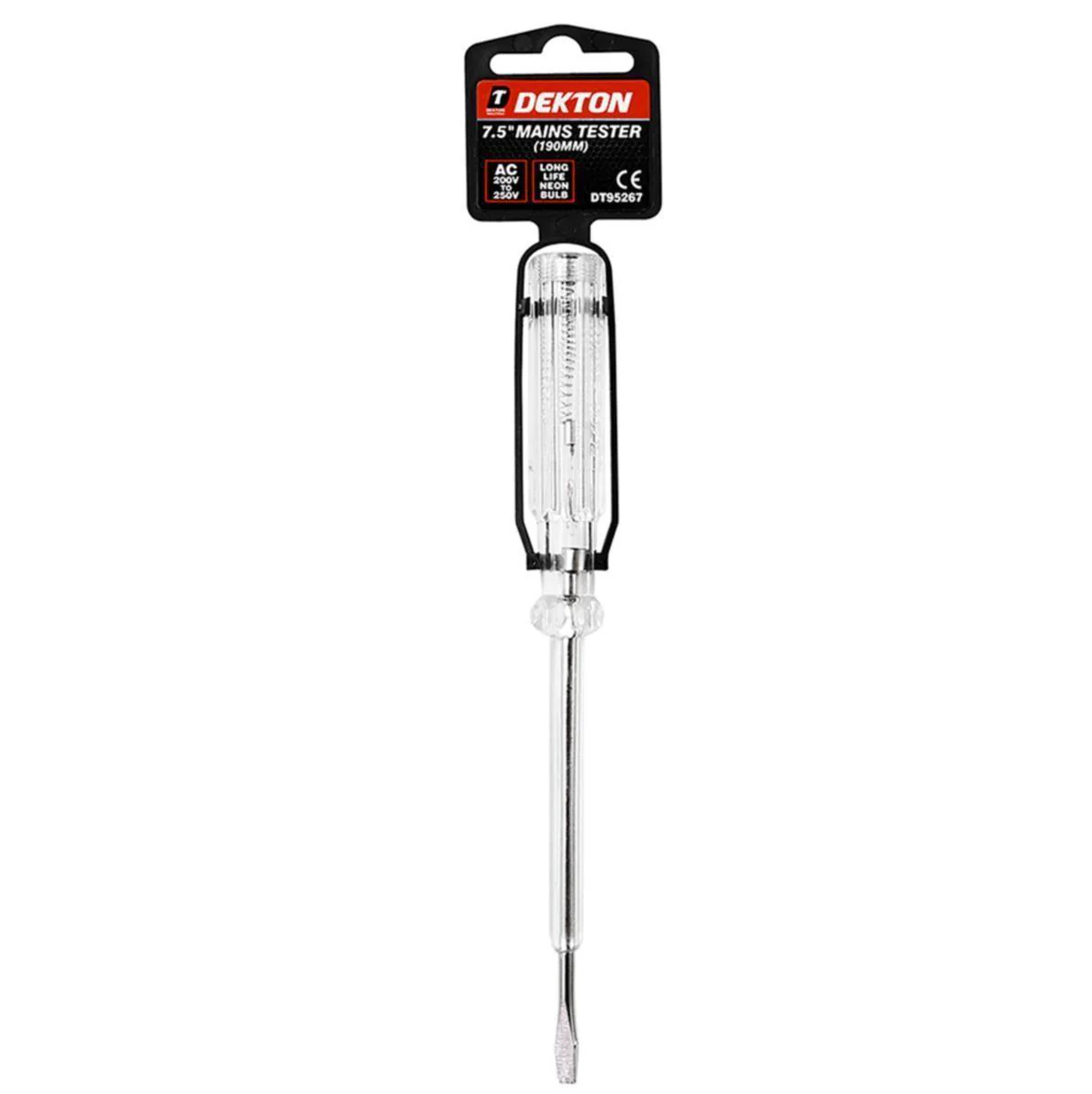 Dekton Mains Tester | 7.5in