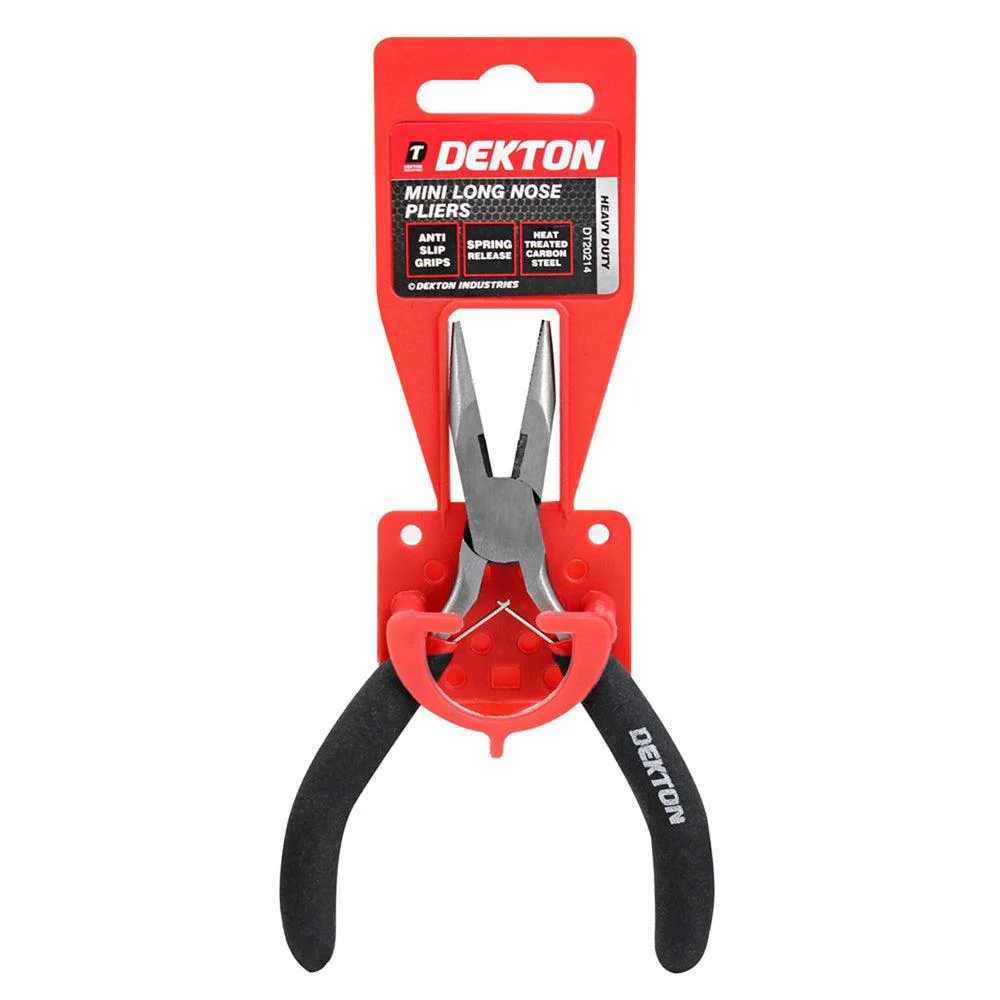 Dekton Mini Long Nose Pliers | Heavy Duty - Image 2