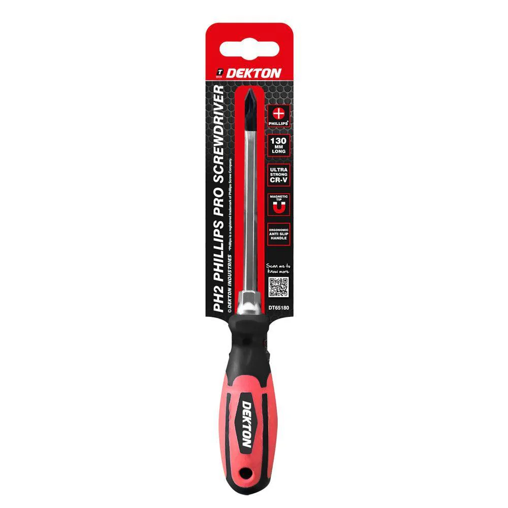 Dekton Philips No2 x 130 mm Pro Screwdriver - Image 2