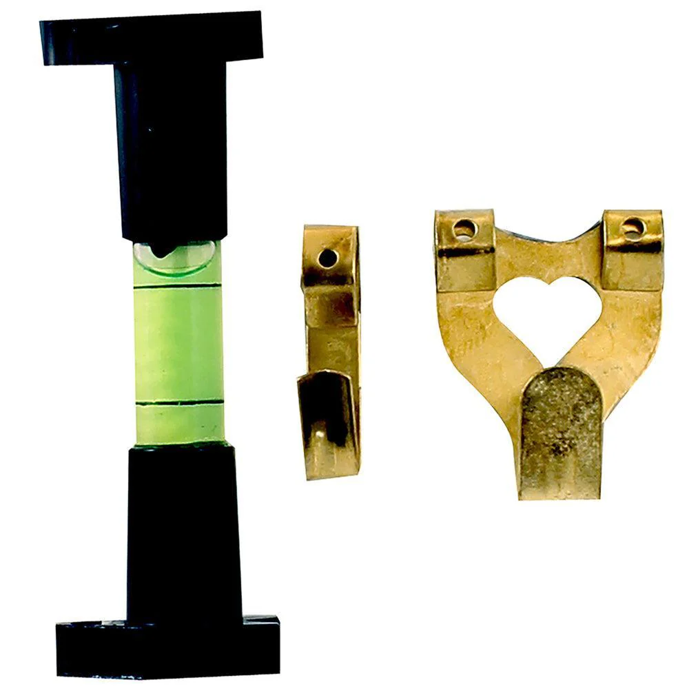Dekton Picture Hanging Kit | Nails & Line Level Included - Image 3