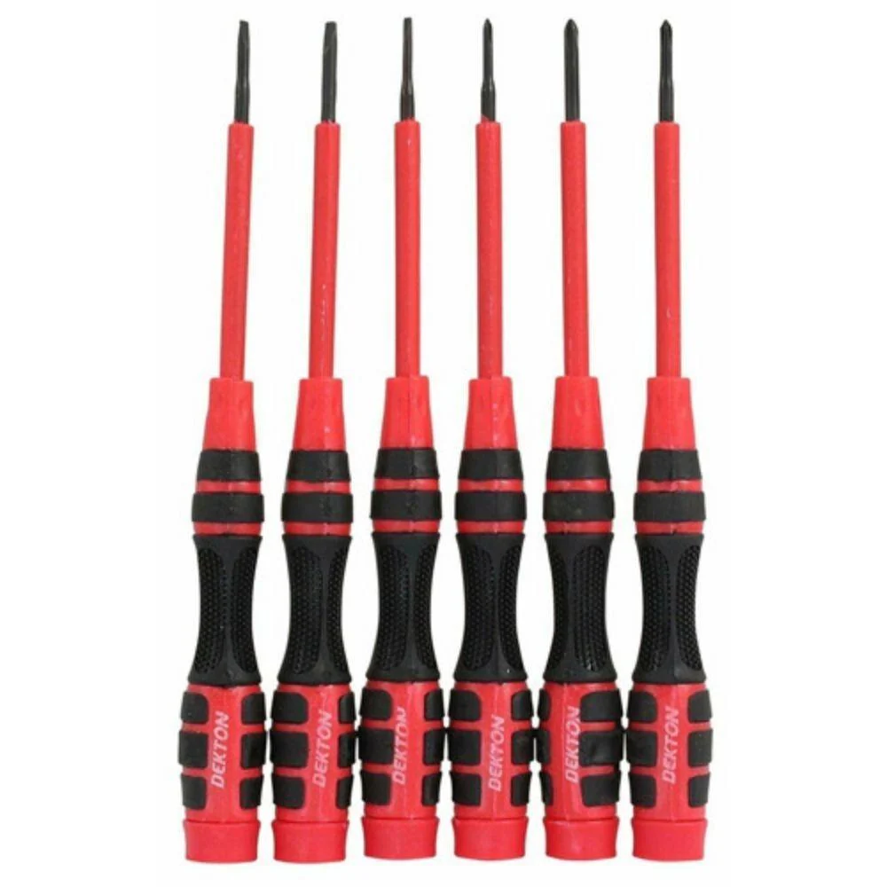 Dekton Precision Screwdriver Set | 6 Piece - Image 2