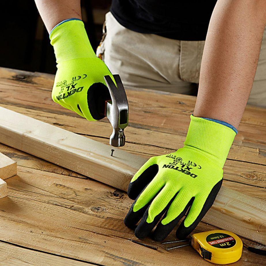 Dekton Premium Ultimate Comfort Latex Foam Gloves | Size 8 Medium - Image 4