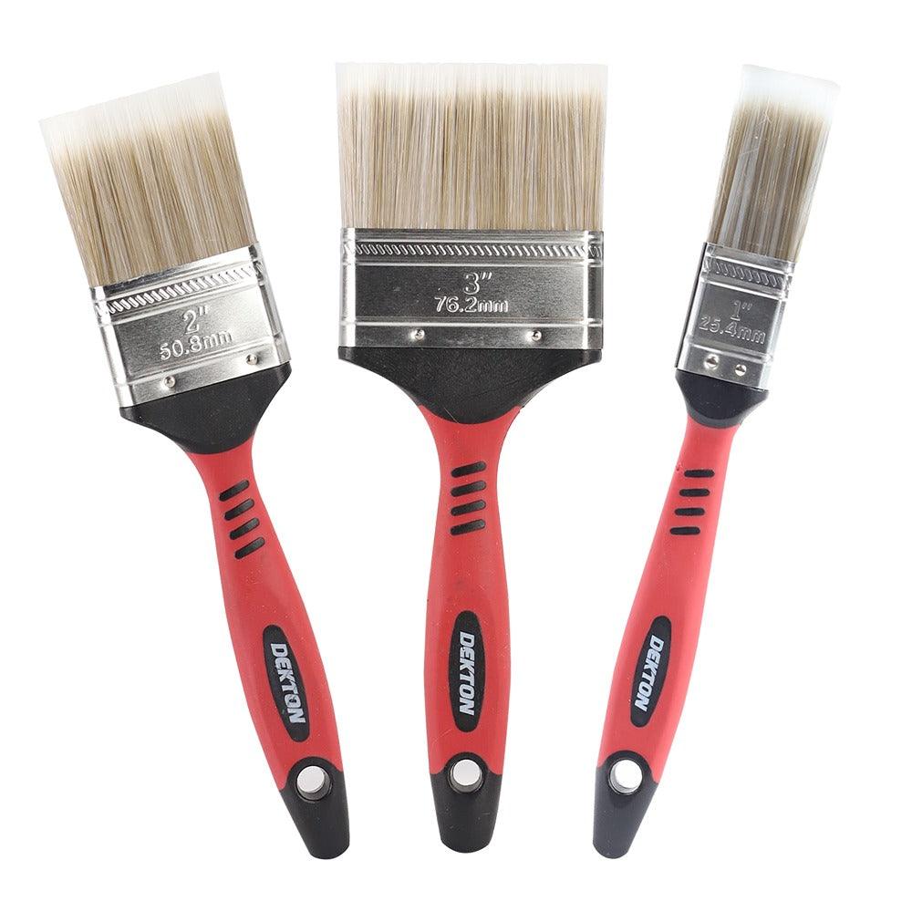 Dekton Pro Paintbrush Set | 3 Piece
