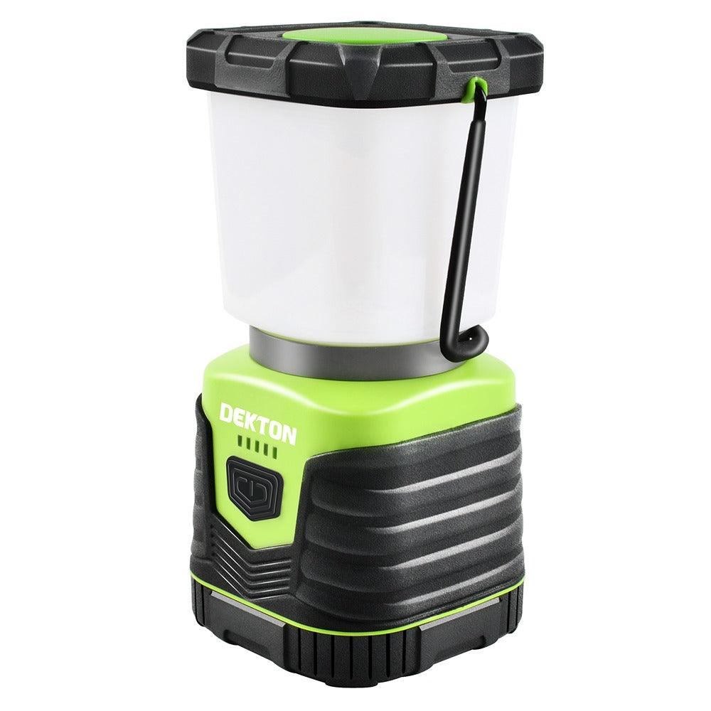 Dekton Robust Rechargeable Camping Lantern | Impact-Resistant Plastic