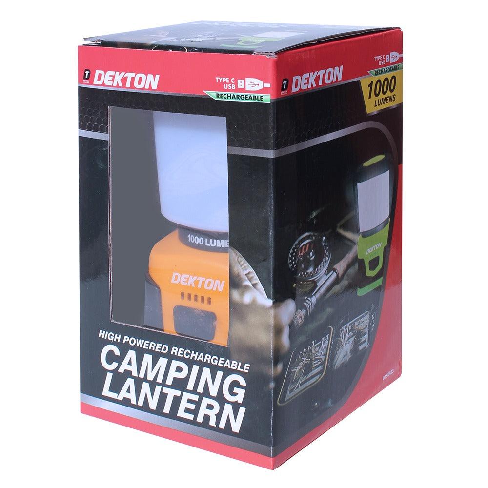 Dekton Robust Rechargeable Camping Lantern | Impact-Resistant Plastic - Image 5