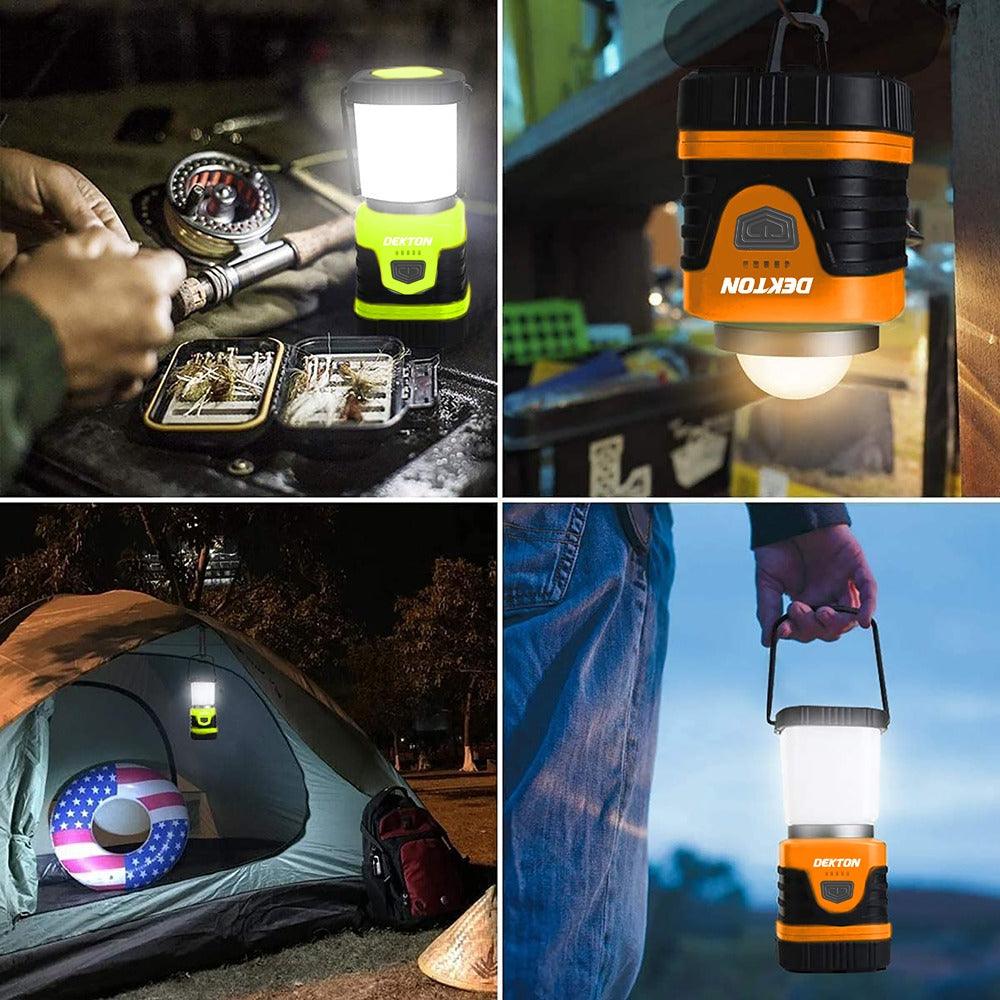 Dekton Robust Rechargeable Camping Lantern | Impact-Resistant Plastic - Image 7