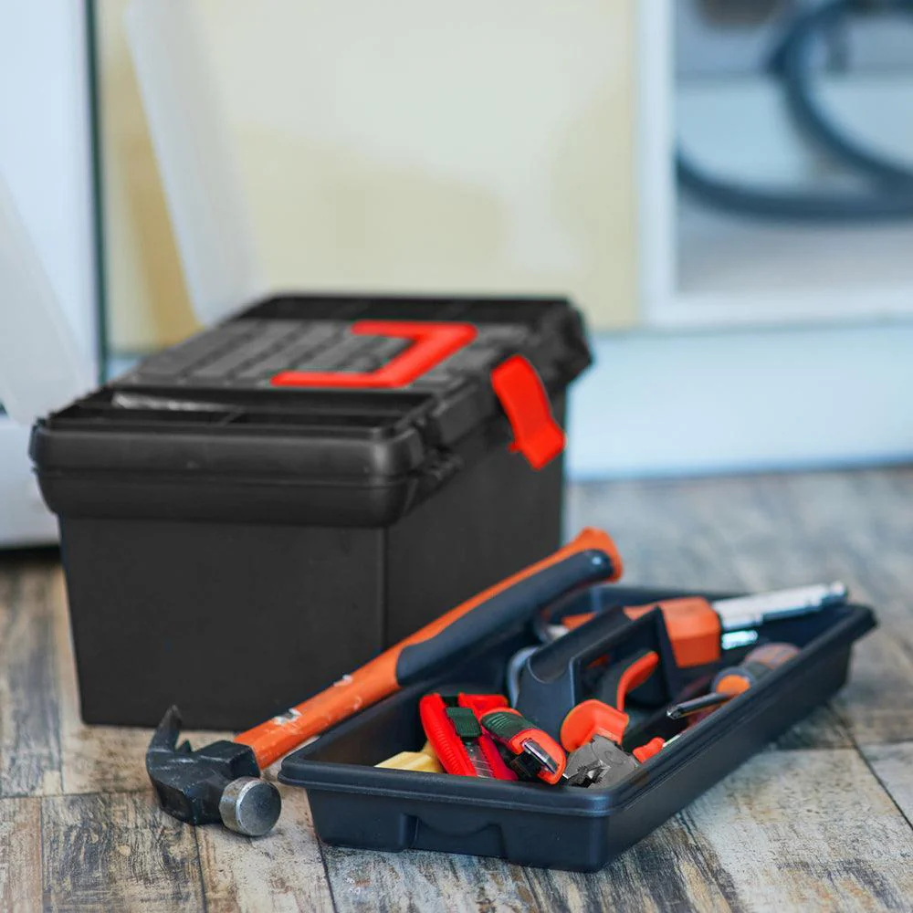 Dekton Toolbox With Lift Out Tray | 13in - Image 4