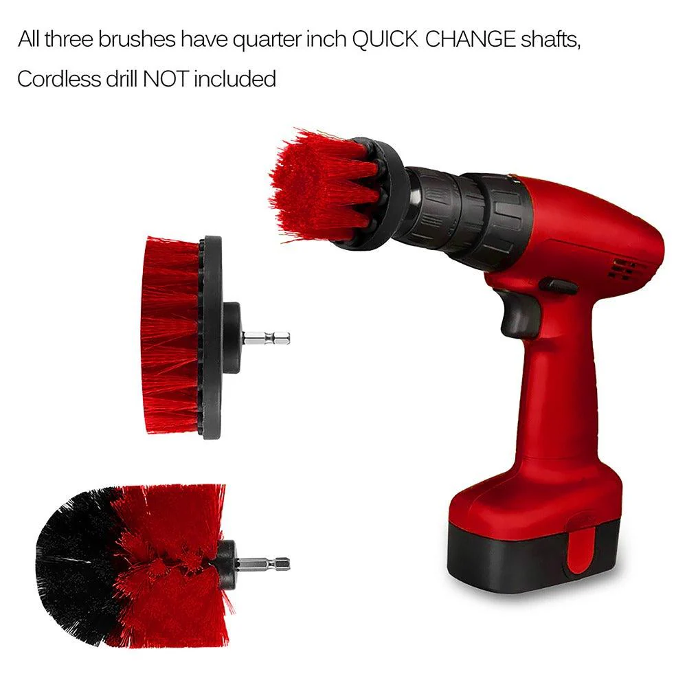 Dekton Versatile Drill Brush Set | 3 Piece - Image 3
