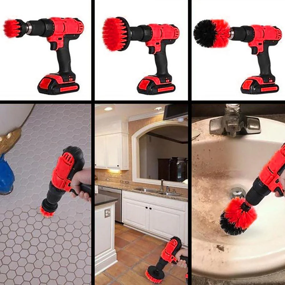 Dekton Versatile Drill Brush Set | 3 Piece - Image 4