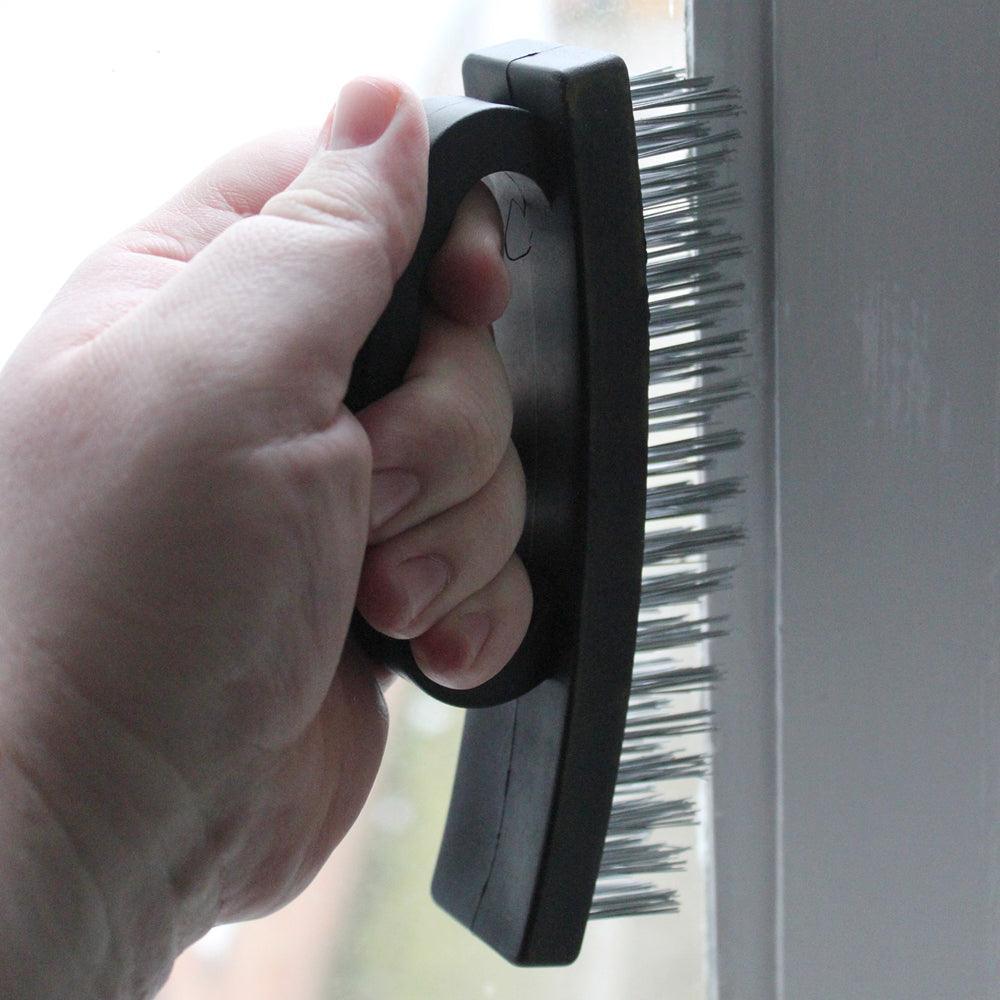 Dekton Wire Brush With Grip Handle - Image 5