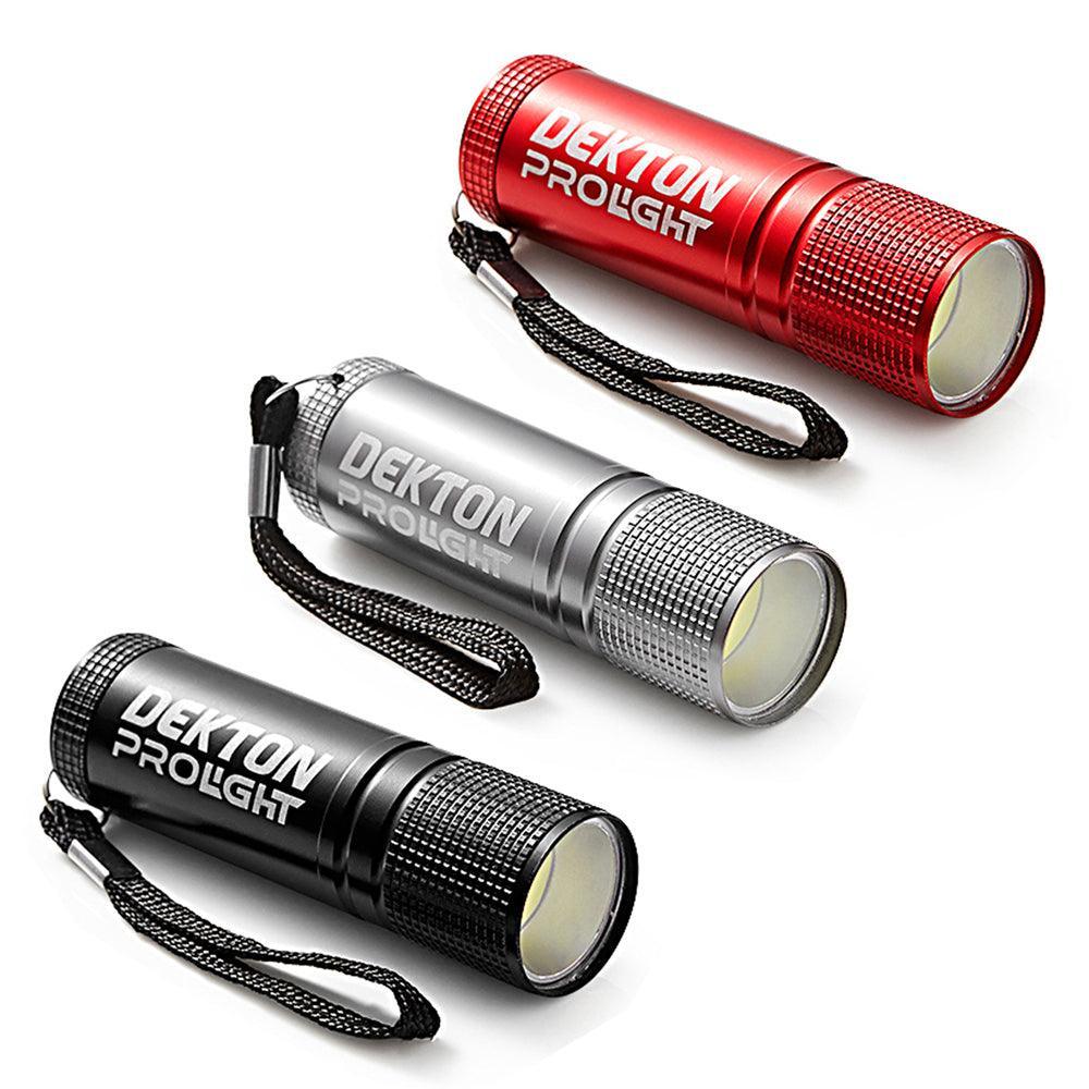 Dekton Xf35 Tracker Flashlight | 35 Lumens | 50 m Distance | Batteries Not Included