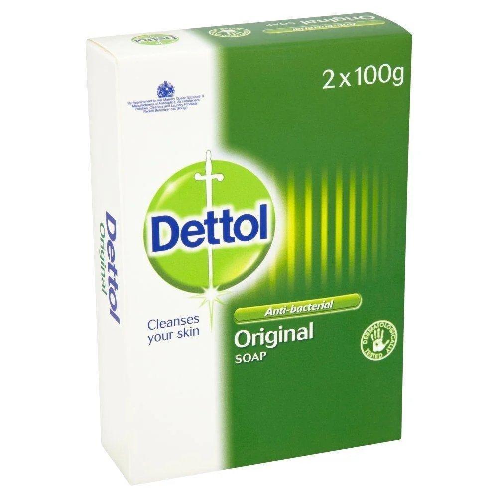 Dettol Orginal Anti-bacterial Soap | 2 x 100g