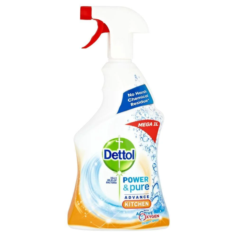 Dettol Power And Pure Kitchen Spray | 1L