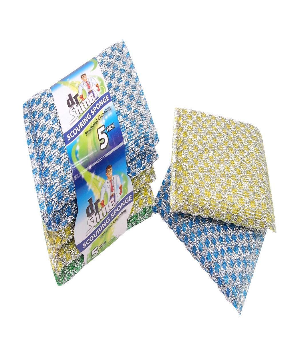 Dr Shine Metallic Scouring Pads | 5 Pack