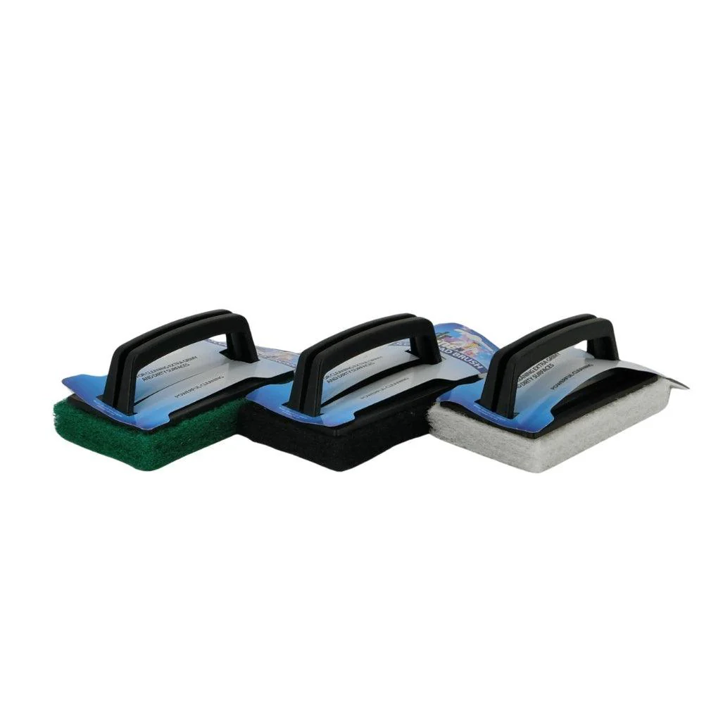 Dr Shine Scourer Pad Brush | 24cm