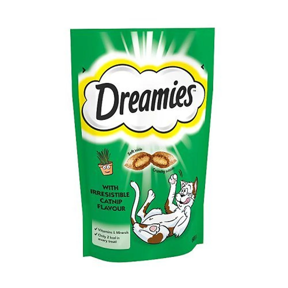 Dreamies Cat Treats with Catnip | 60g