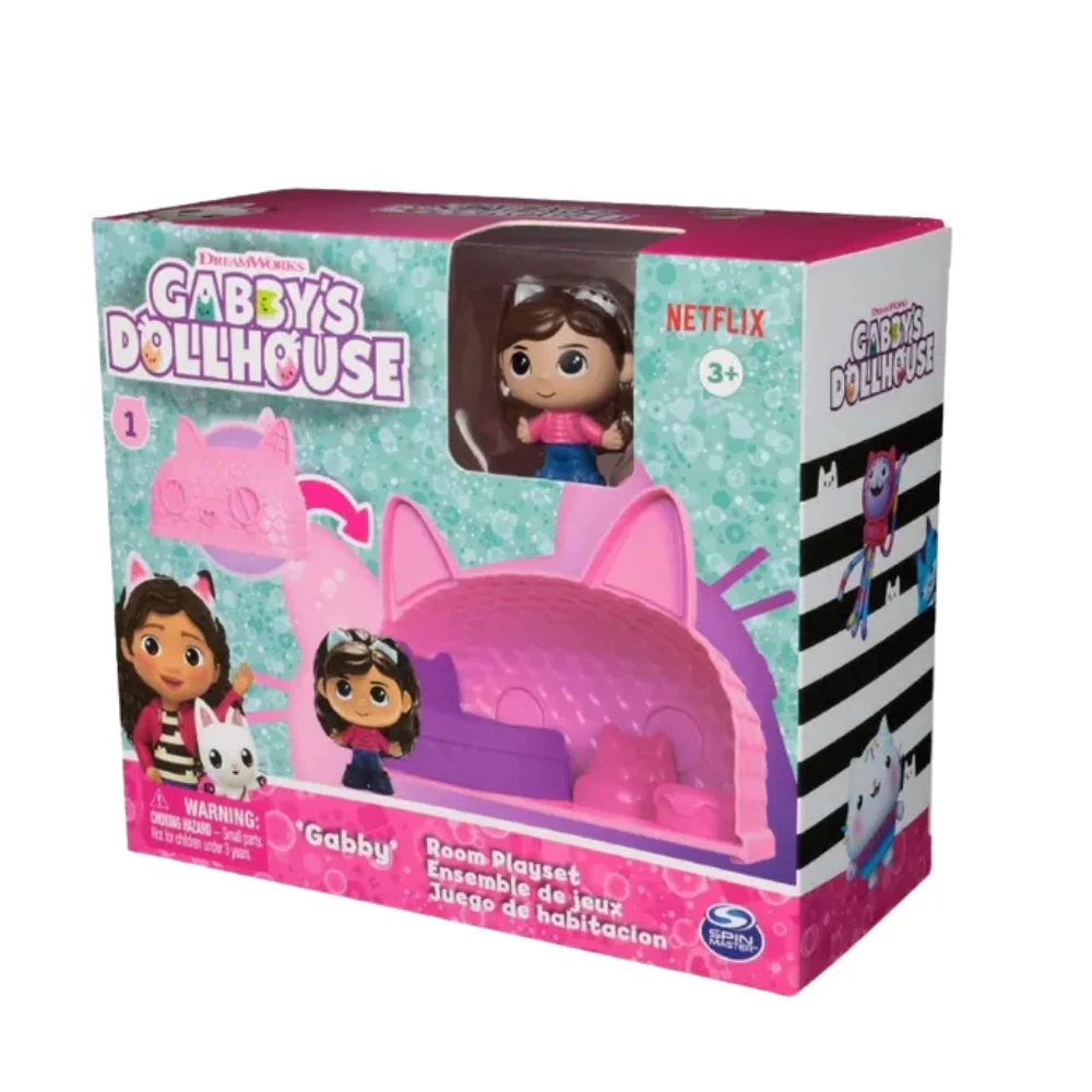 Dreamworks Gabby's Dollhouse Meo-Mazing Mini Figure Playset