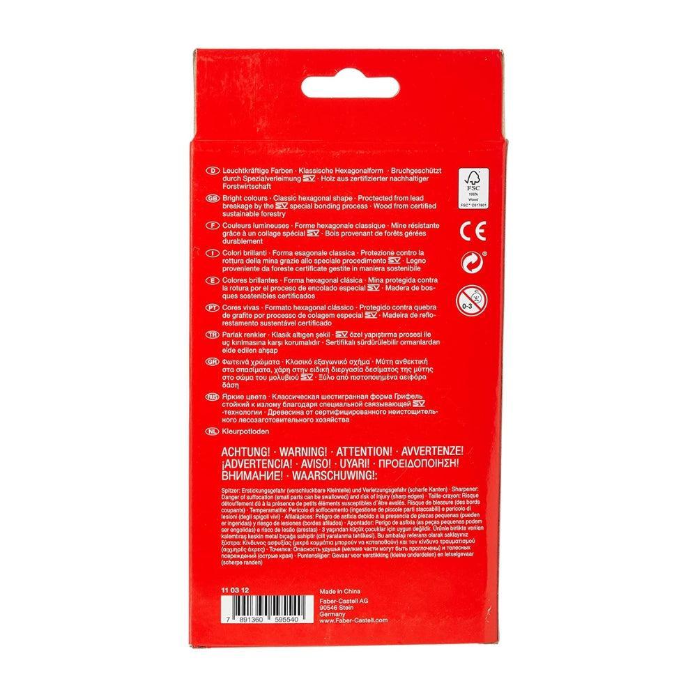 Faber Eco Colour Pencils 12 + 3 Free Bi-Colours - Image 2