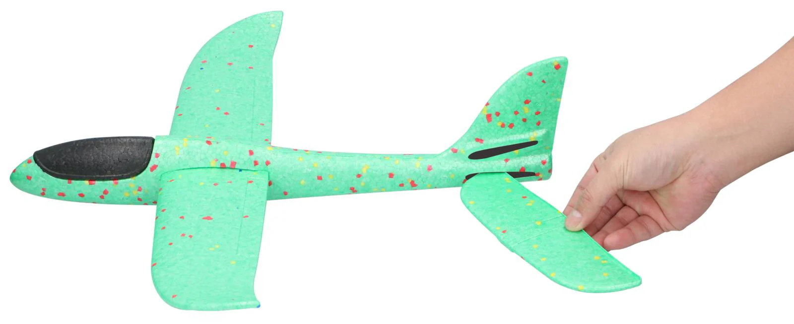 Eddy Toys Aerodynamic Foam Glider Plane | Vibrant Colors - Image 7