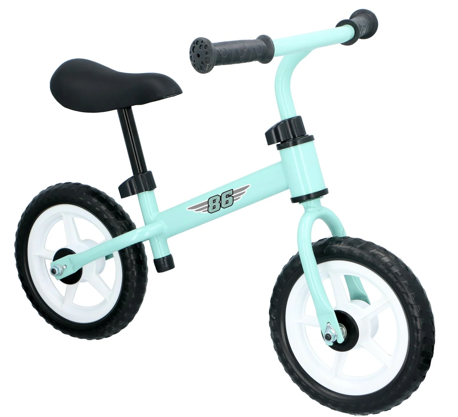 Eddy Toys Balance Bike | Blue & Pink | Adjustable & Lightweight - Image 6