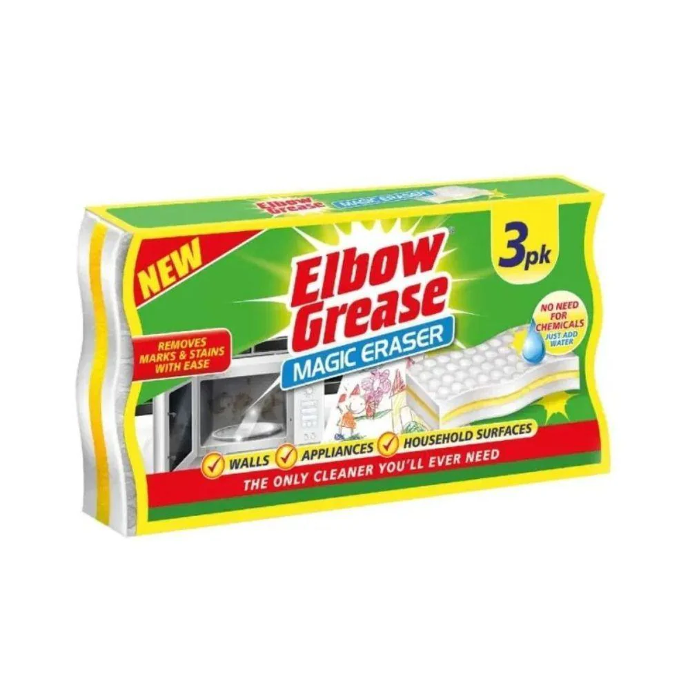Elbow Grease Sponge Eraser | 3 Pack