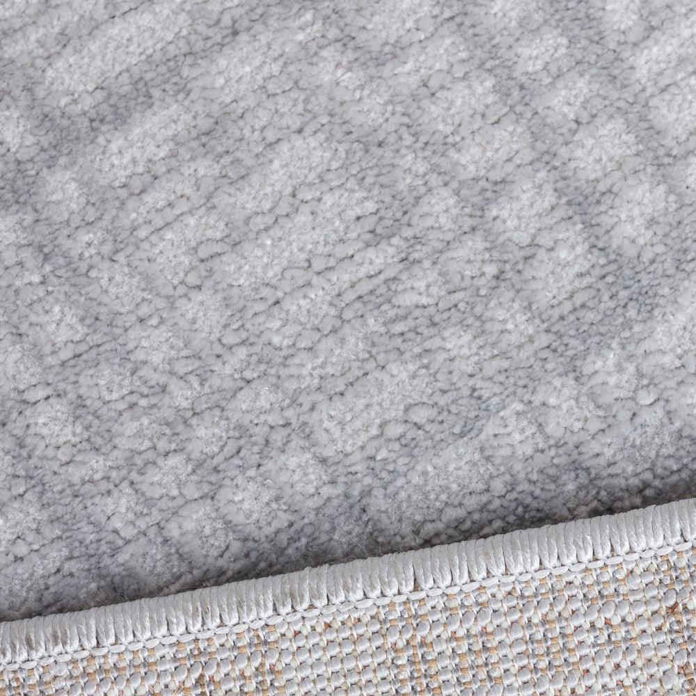 Elements Crisscross Grey Rug | Modern Geometric Design with Plush Comfort - Image 10